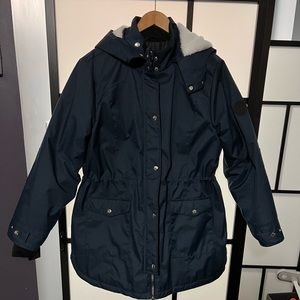 Blue Winter jacket 1X  brand new without tags